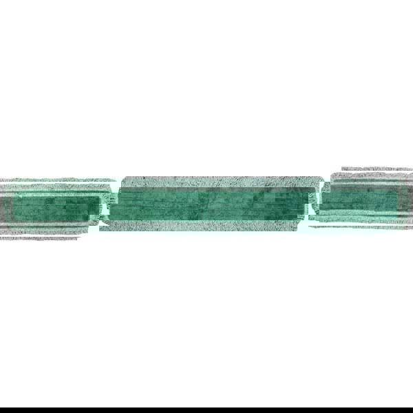 Hygen Dust Mop Heads With Fringe, Green, 60 In., Microfiber, Cut-End